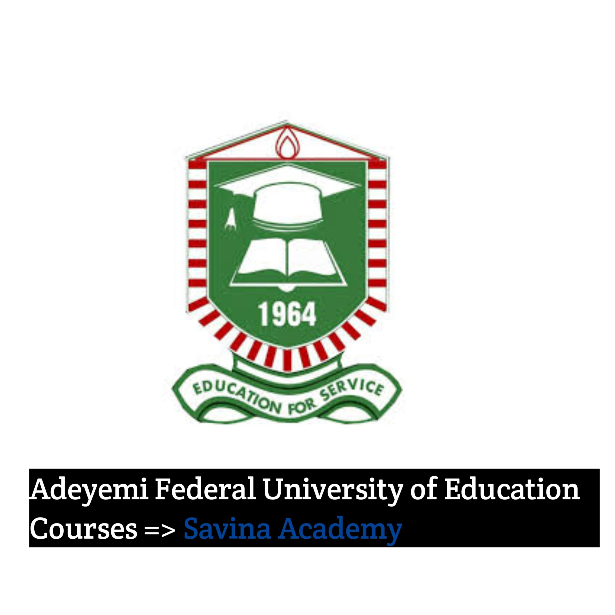 Adeyemi Federal University of Education Courses