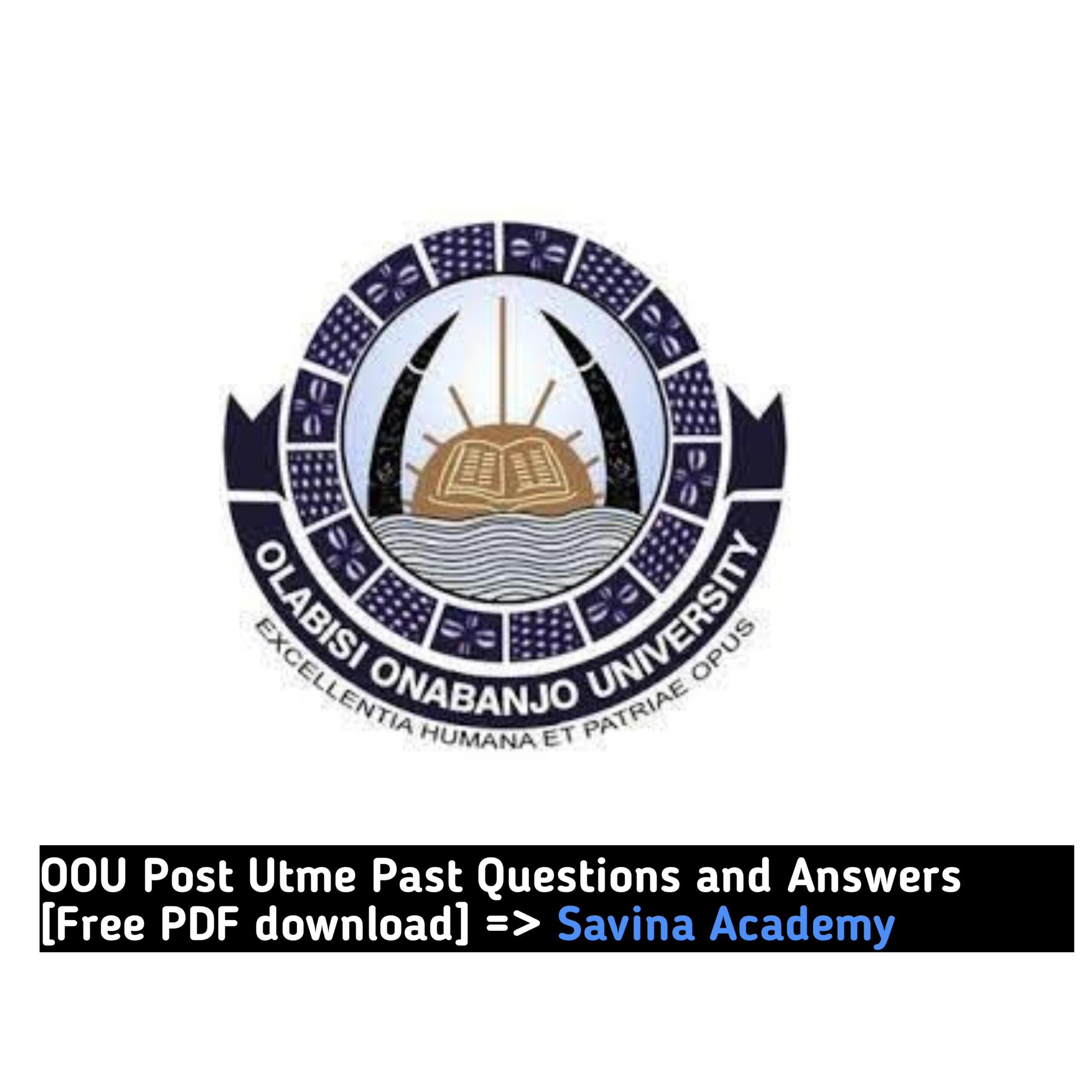 OOU Post Utme Past Questions and Answers