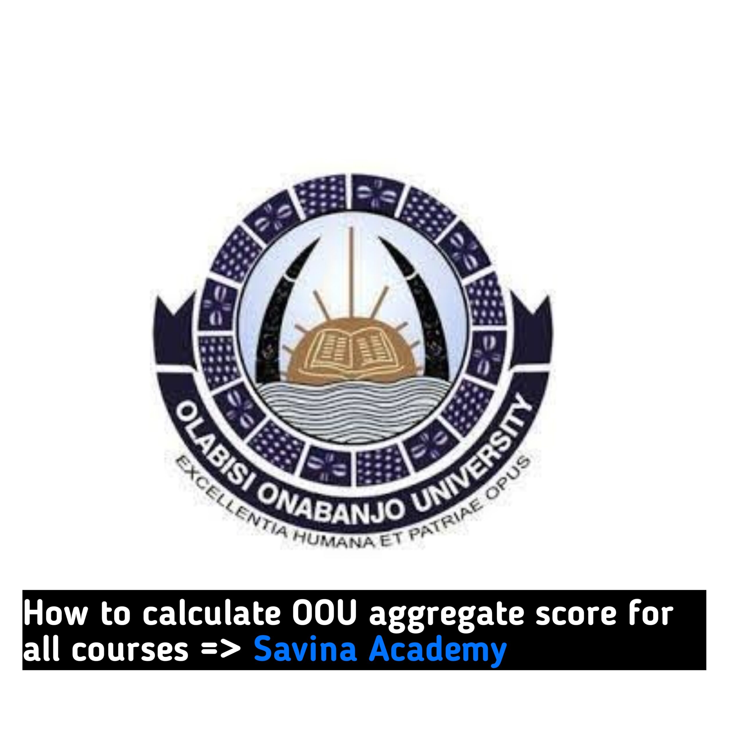 How to calculate OOU aggregate score for all courses