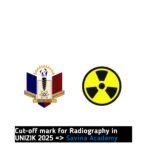 Cut-off mark for Radiography in UNIZIK 2025