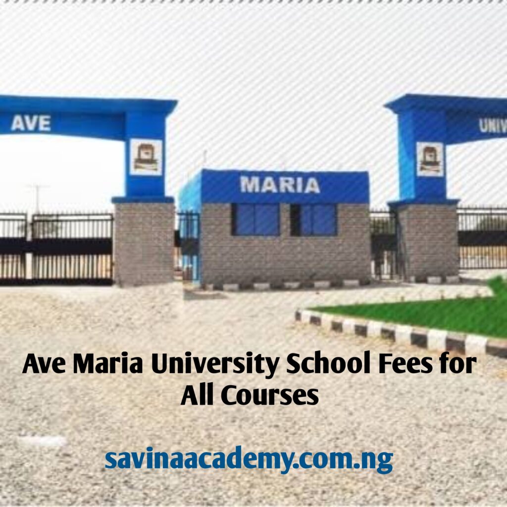 Ave Maria University School Fees for All Courses