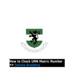 How to Check UNN Matric Number