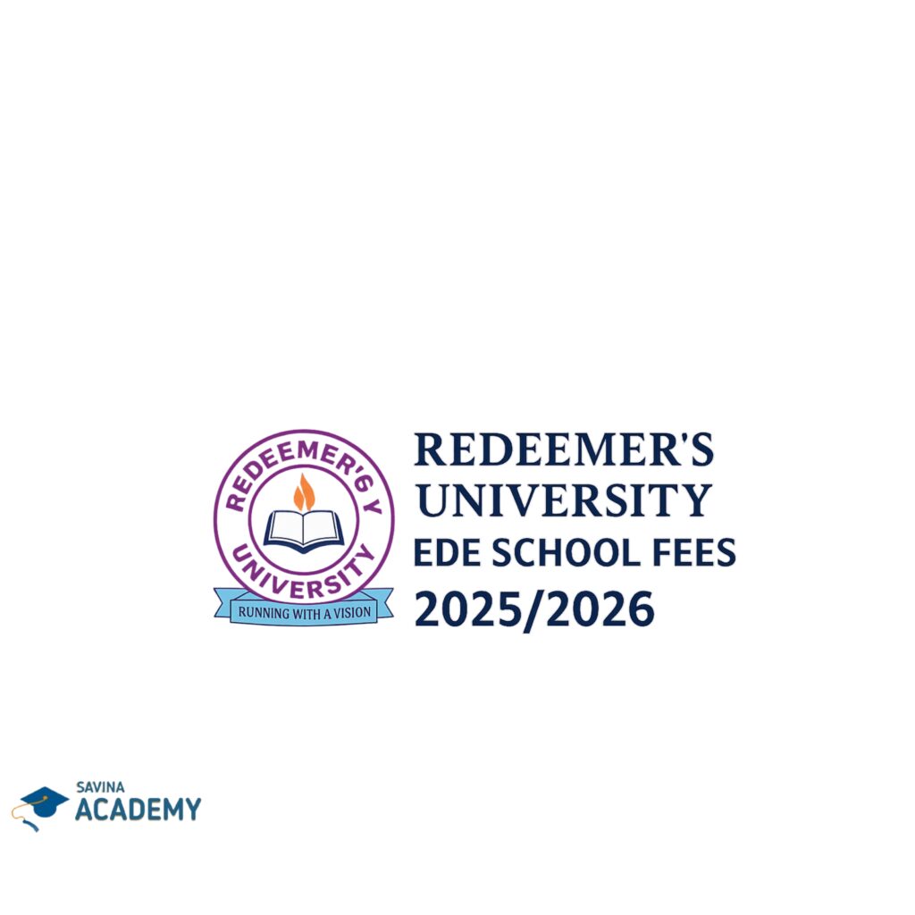 Redeemer's University Ede School Fees 2025/2026