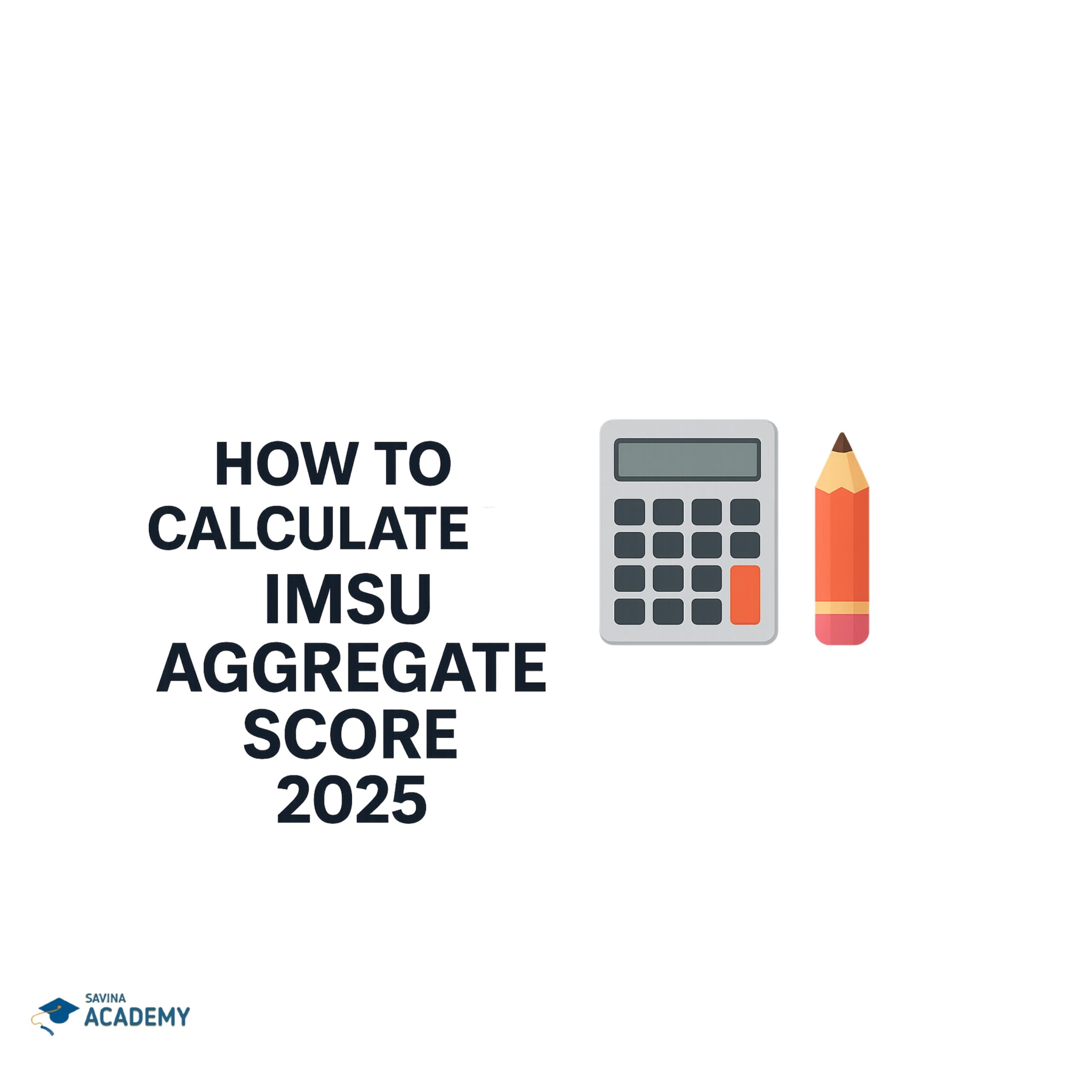 How to Calculate the IMSU Aggregate Score 2025