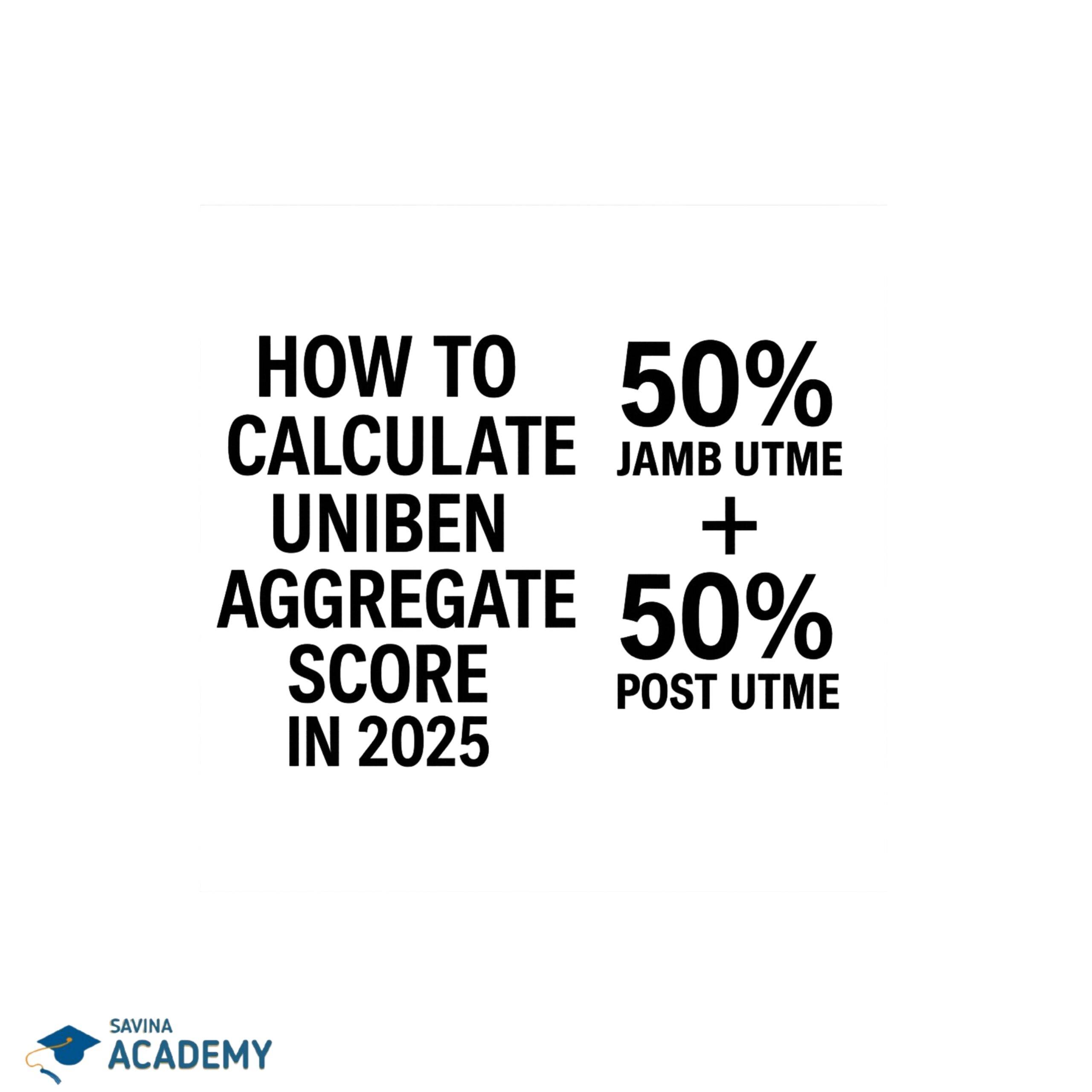 How to Calculate UNIBEN Aggregate Score in 2025