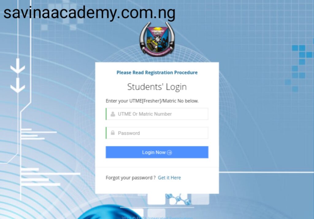 futa portal login