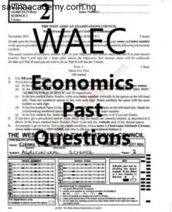 waec past questions 2020 pdf download