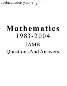 mathematics past questions