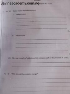 waec chemistry past questions