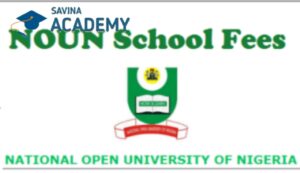 national open university of nigeria courses and fees