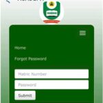 noun returning student portal