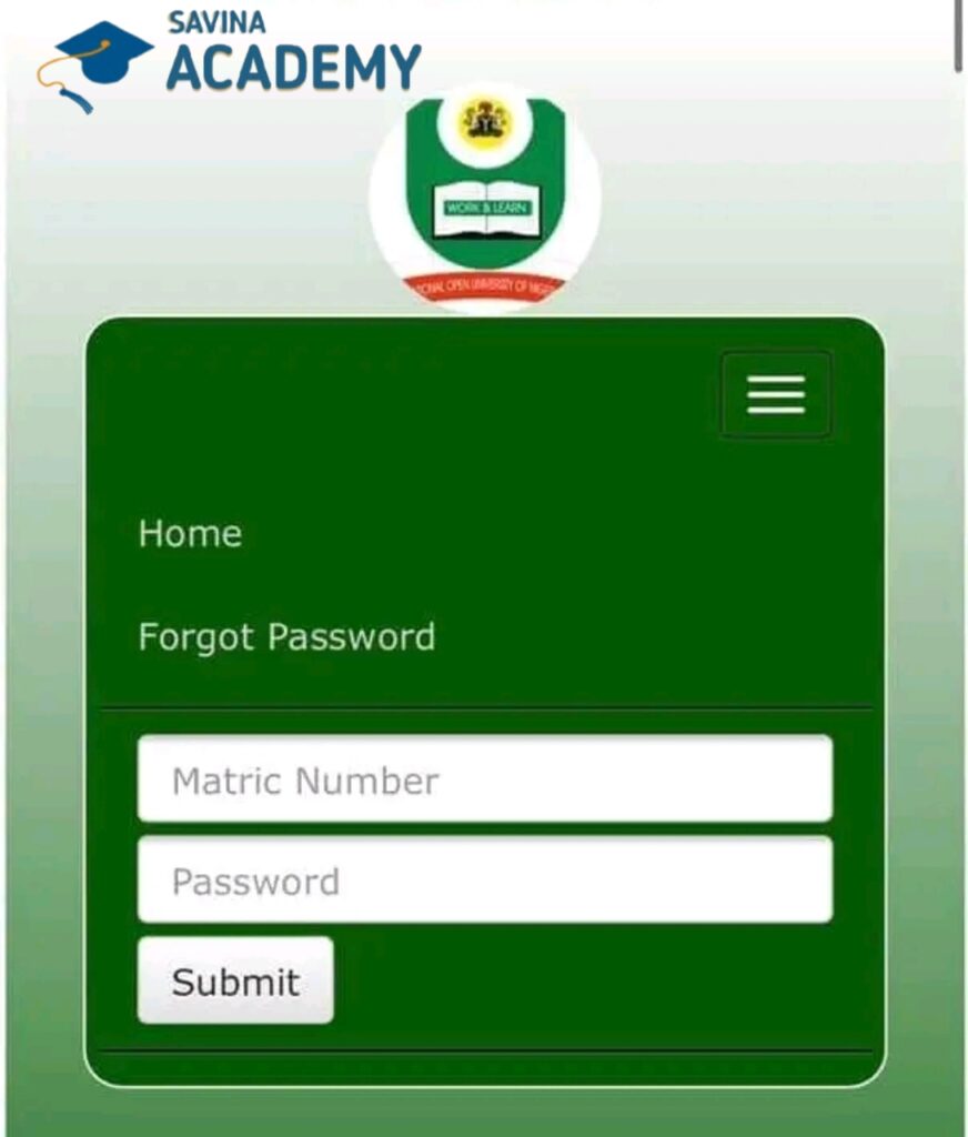 noun returning student portal