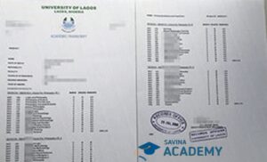 university of lagos transcript
