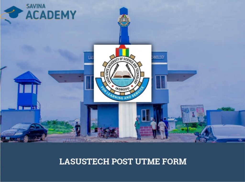 lasustech post utme form