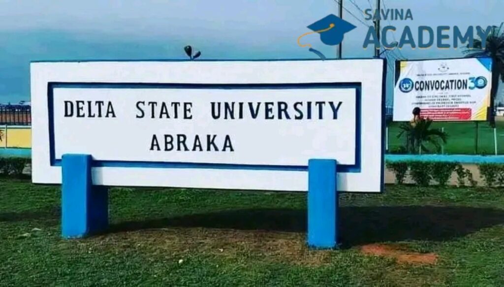 delta state university cut off mark