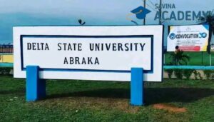 delta state university cut off mark