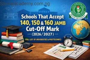 list of universities that accept 140 cut off mark