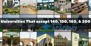 Universities and Their Departmental Cut Off Mark 