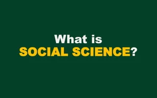 50 Definitions of Social Studies and Social Science