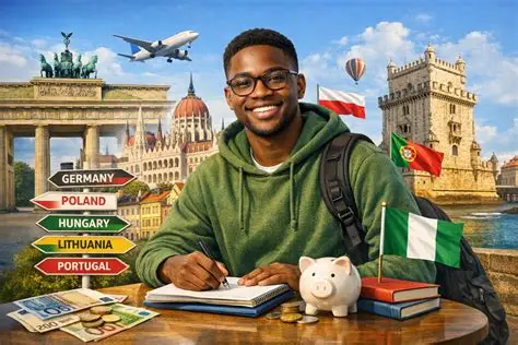 Best European Countries for Nigerian Students to Study and Work in 2027/2028: Visa Requirements, Part-Time Jobs and Salary
