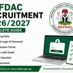 NAFDAC Recruitment Application Portal and Job Requirement Guide 2026/2027
