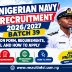 Nigerian Navy Recruitment 20262027