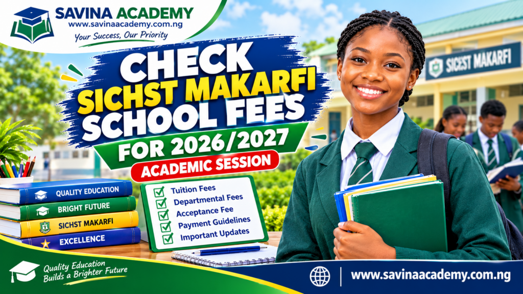 Check SICHST Makarfi School Fees for 2026/2027 Academic Session