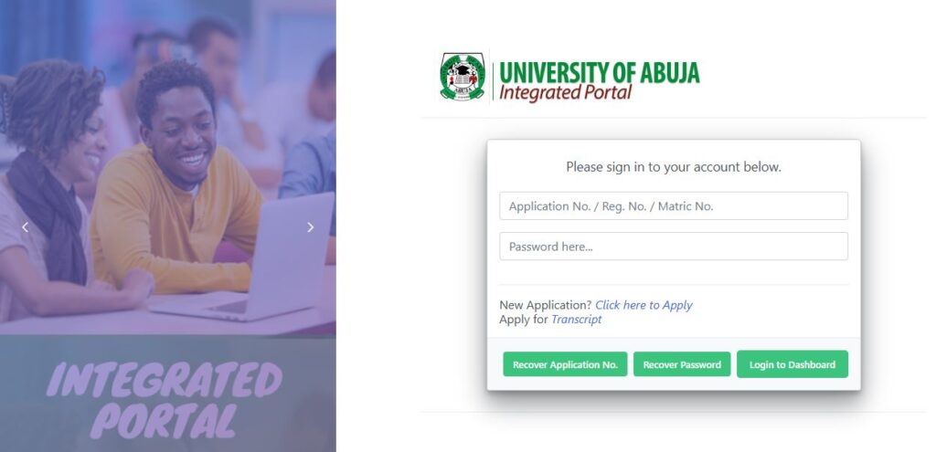 University of Abuja UNIABUJA Admission Portal
