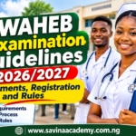 WAHEB Examination Guidelines 2026/2027: Requirements, Registration and Rules